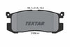 Textar Brake Pads Set Brake Pads Full Set Of 4 Rear 2155801 thumbnail