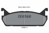 Textar Brake Pads Set Brake Pads Full Set Of 4 Rear 2155901 thumbnail