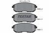 Textar Brake Pads Full Set Of 4 Front 2156101 thumbnail