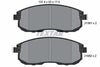 Textar Brake Pads Full Set Of 4 Front 2156201 thumbnail