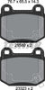 Textar Brake Pads Set Brake Pads Full Set Of 4 Rear 2158001 thumbnail