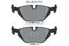 Textar Brake Pads Set Brake Pads Full Set Of 4 Rear 2160702 thumbnail