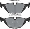 Textar Brake Pads Set Brake Pads Full Set Of 4 Rear 2160702 thumbnail