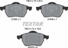 Textar Brake Pads Full Set Of 4 Front 2162402 thumbnail