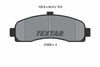 Textar Brake Pads Full Set Of 4 Front 2162601 thumbnail