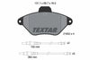 Textar Brake Pads Full Set Of 4 Front 2163201 thumbnail