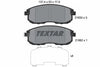 Textar Brake Pads Full Set Of 4 Front 2163301 thumbnail