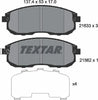 Textar Brake Pads Full Set Of 4 Front 2163301 thumbnail