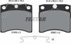 Textar Brake Pads Full Set Of 4 Front With Accessories 2163501 thumbnail