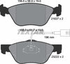 Textar Brake Pads Full Set Of 4 Front 2163702 thumbnail