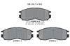 Textar Brake Pads Full Set Of 4 Front Rear 2164701 thumbnail