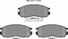 Textar Brake Pads Full Set Of 4 Front Rear 2164701 thumbnail