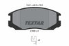 Textar Brake Pads Full Set Of 4 Front 2165001 thumbnail