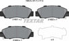 Textar Brake Pads Full Set Of 4 Front Rear 2165101 thumbnail