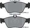 Textar Brake Pads Full Set Of 4 Front 2166404 thumbnail