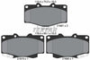 Textar Brake Pads Full Set Of 4 Front 2167901 thumbnail
