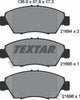 Textar Brake Pads Full Set Of 4 Front 2169401 thumbnail