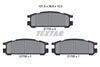 Textar Brake Pads Set Brake Pads Full Set Of 4 Rear 2170301 thumbnail