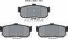 Textar Brake Pads Set Brake Pads Full Set Of 4 Rear 2171301 thumbnail