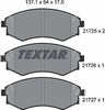 Textar Brake Pads Full Set Of 4 Front 2172501 thumbnail