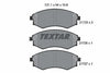 Textar Brake Pads Full Set Of 4 Front 2172502 thumbnail