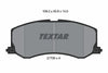 Textar Brake Pads Full Set Of 4 Front 2173001 thumbnail