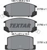 Textar Brake Pads Set Brake Pads Full Set Of 4 Rear 2175901 thumbnail