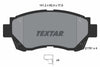 Textar Brake Pads Full Set Of 4 Front 2179101 thumbnail