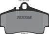 Textar Brake Pads Set Brake Pads Full Set Of 4 Rear 2179203 thumbnail