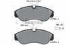 Textar Brake Pads Full Set Of 4 Front With Brake Caliper Screws 2179901 thumbnail