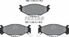 Textar Brake Pads Full Set Of 4 Front 2181501 thumbnail