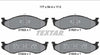 Textar Brake Pads Full Set Of 4 Front 2182202 thumbnail