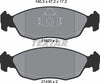 Textar Brake Pads Full Set Of 4 Front 2182702 thumbnail