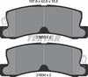 Textar Brake Pads Set Brake Pads Full Set Of 4 Rear 2183301 thumbnail