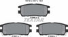 Textar Brake Pads Set Brake Pads Full Set Of 4 Rear 2184002 thumbnail