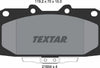 Textar Brake Pads Full Set Of 4 Front 2185401 thumbnail