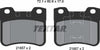 Textar Brake Pads Full Set Of 4 Front 2185701 thumbnail