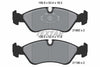 Textar Brake Pads Full Set Of 4 Front 2186201 thumbnail