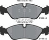 Textar Brake Pads Full Set Of 4 Front 2186201 thumbnail