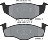 Textar Brake Pads Full Set Of 4 Front 2186602 thumbnail