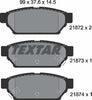 Textar Brake Pads Set Brake Pads Full Set Of 4 Rear 2187202 thumbnail