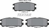 Textar Brake Pads Set Brake Pads Full Set Of 4 Rear 2187501 thumbnail