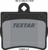 Textar Brake Pads Set Brake Pads Full Set Of 4 Rear 2190003 thumbnail