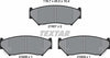 Textar Brake Pads Full Set Of 4 Front 2190701 thumbnail