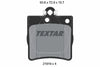 Textar Brake Pads Set Brake Pads Full Set Of 4 Rear 2191903 thumbnail