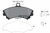 Textar Brake Pads Full Set Of 4 Front With Brake Caliper Screws With Accessories 2192003 thumbnail