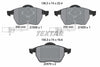 Textar Brake Pads Full Set Of 4 Front 2193801 thumbnail