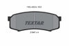 Textar Brake Pads Set Brake Pads Full Set Of 4 Rear 2194701 thumbnail