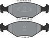 Textar Brake Pads Full Set Of 4 Front 2196201 thumbnail