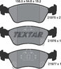 Textar Brake Pads Full Set Of 4 Front 2197502 thumbnail